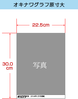 オキナワグラフ原寸大 オキナワグラフ原寸大