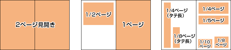 広告サイズ 広告サイズ