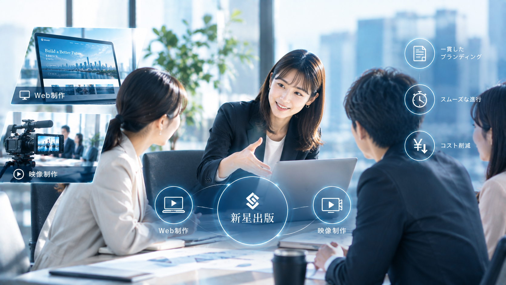 ワンストップ対応でコストと手間を削減